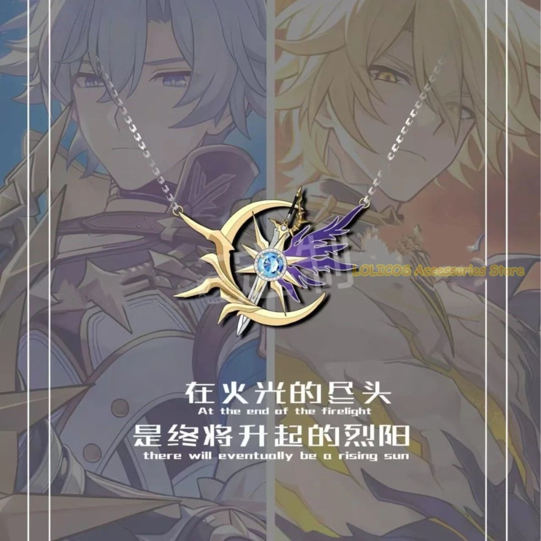 Anime Pendant Necklace - لعبة هونكاي: نجمة السكك الحديدية Phainon