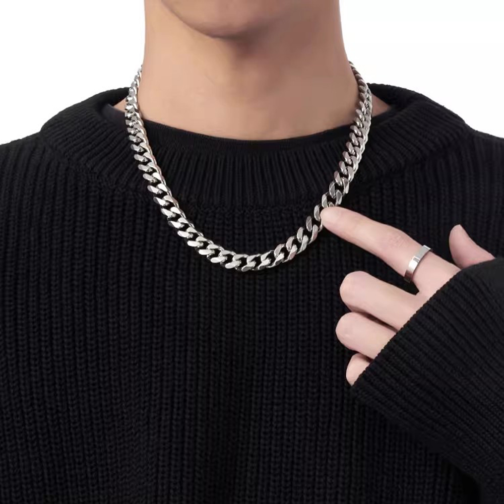 Cuban Link Chain 12Mm - 3/5/7 مللي متر الفولاذ المقاوم للصدأ