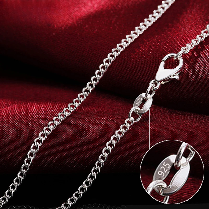 Cuban Link Chain 12Mm - 925 فضة 40-75 سنتيمتر طويلة 2
