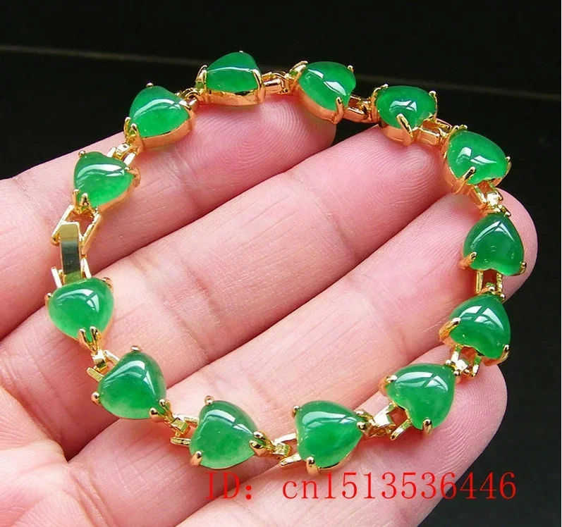 الطبيعية الخضراء اليشم العقيق  - مراجعة Bracelets وسعره