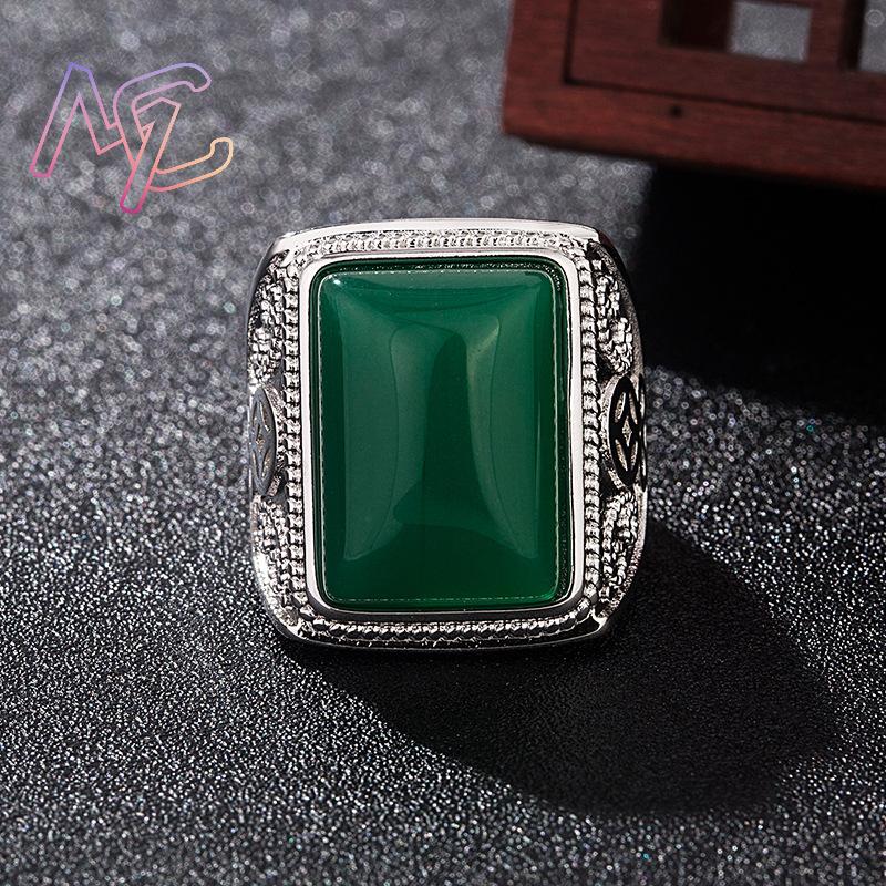 خواتم اليشم الطبيعية الخضراء م - مراجعة Rings وسعره