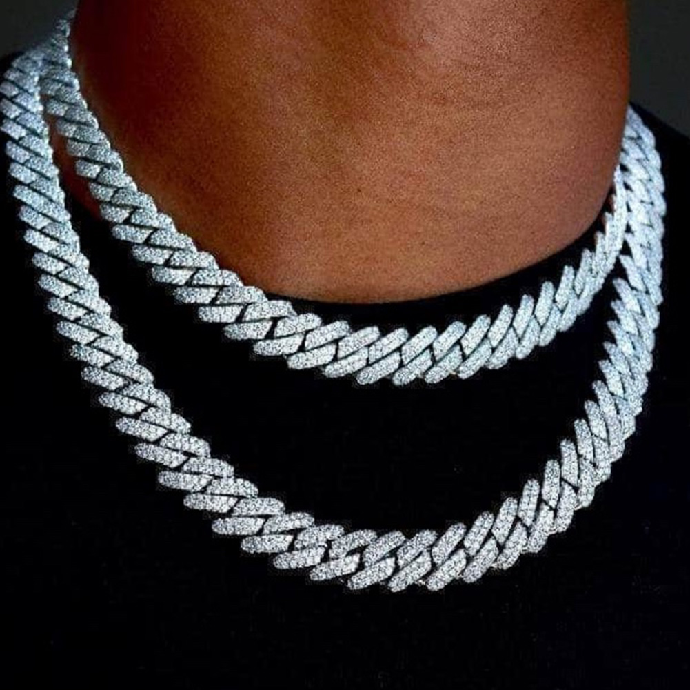 14 مللي متر مثلج خارج الشق الك - مراجعة Cuban Link Chain 12Mm وسعره