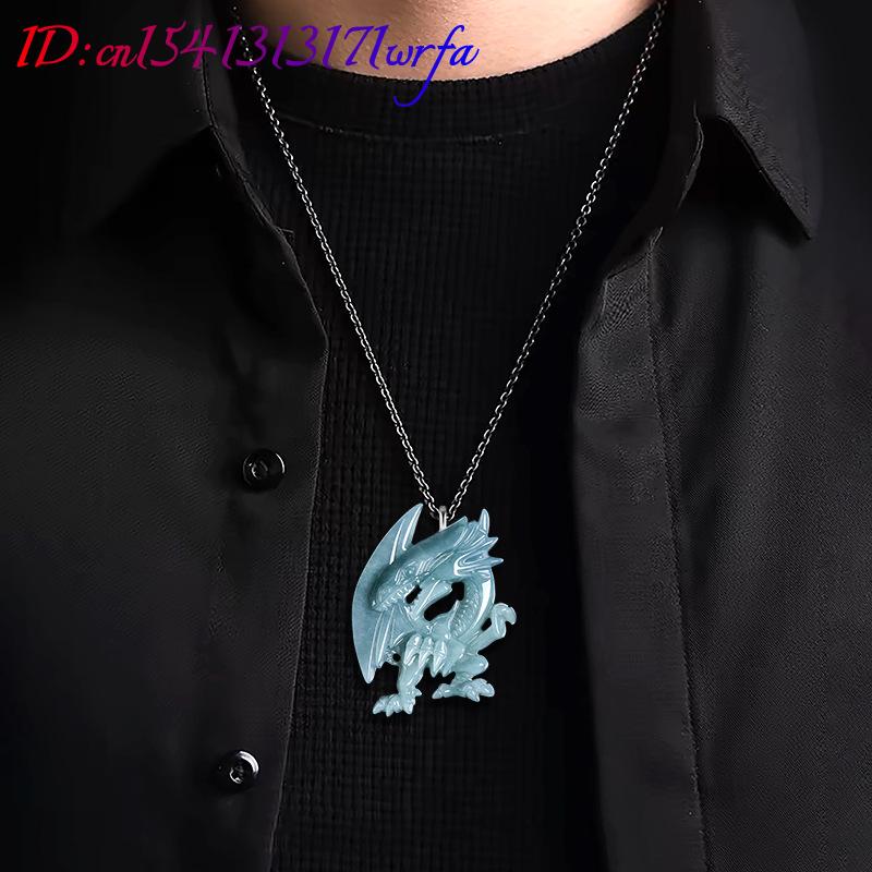 الأزرق ميانمار الجاديت قلادة ع - مراجعة Necklaces وسعره