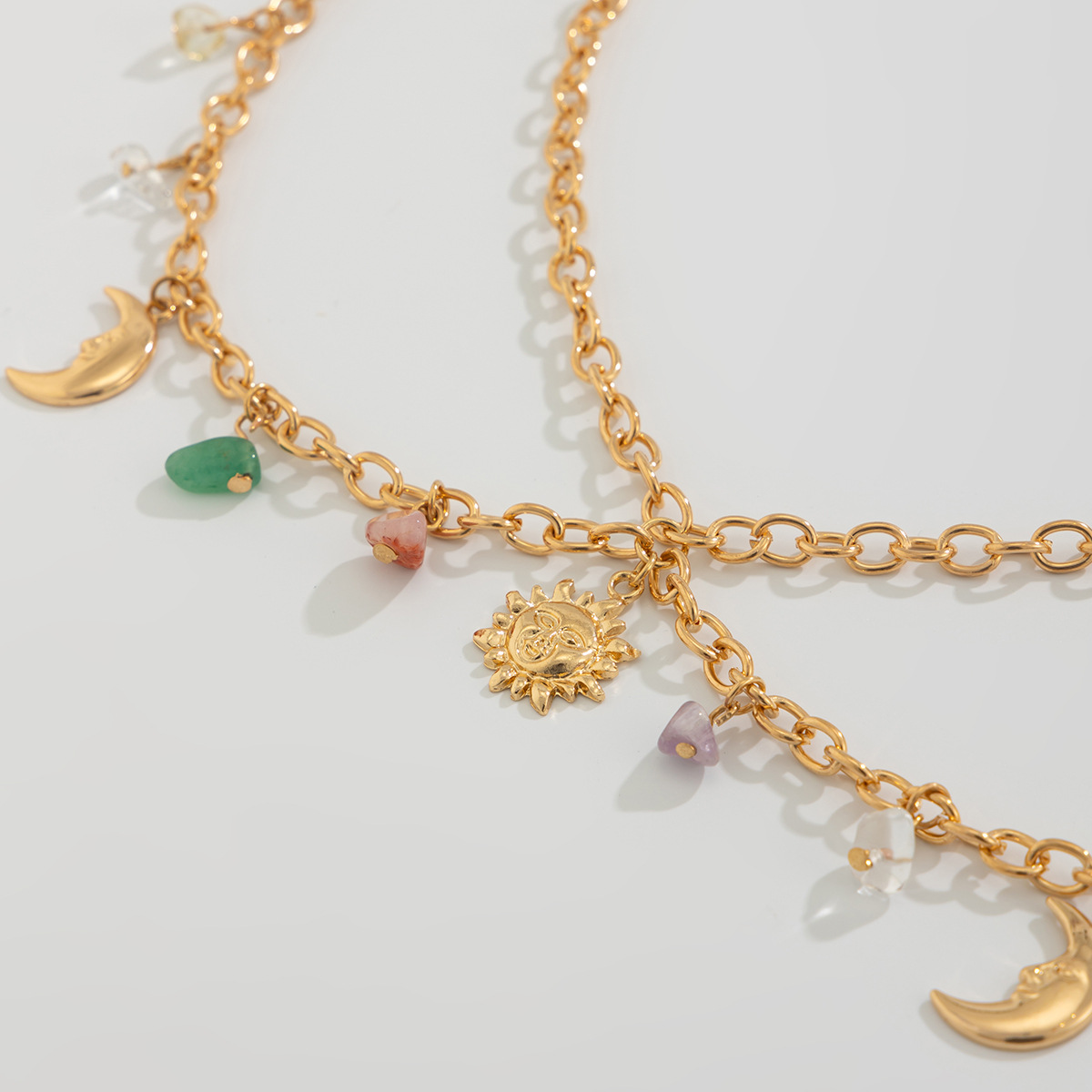 بوهو ستار القمر الشمس قلادة ال - مراجعة Body Jewelry وسعره