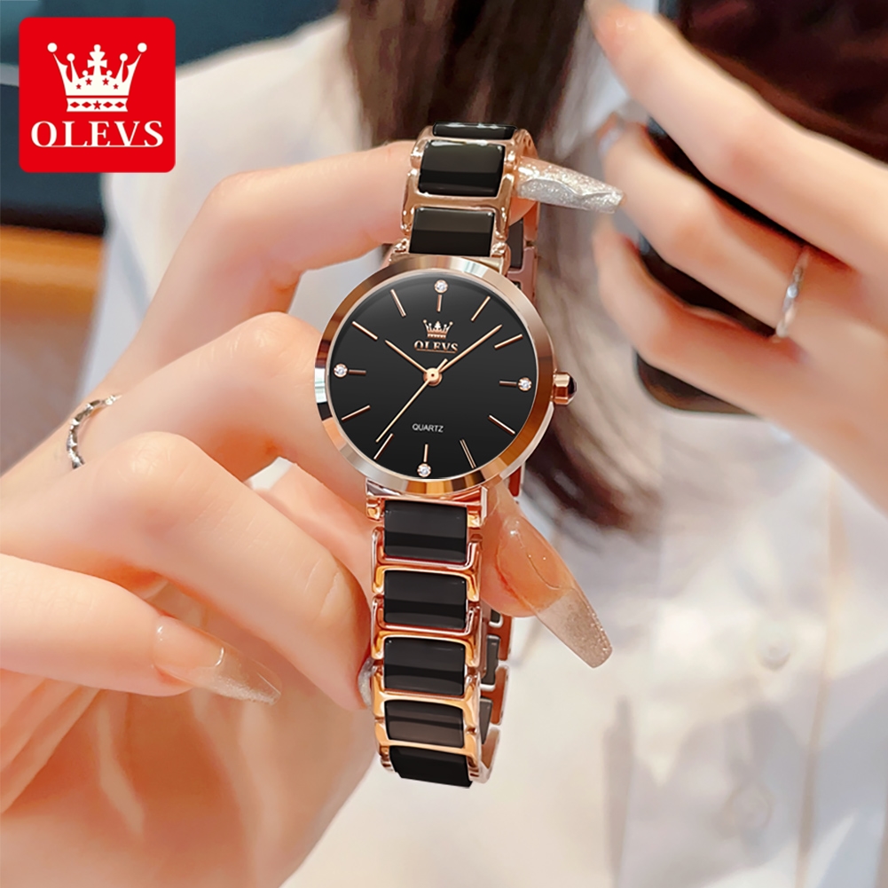 OLEVS ساعة نسائية 5877 ساعة كو - مراجعة Watch Accessories وسعره