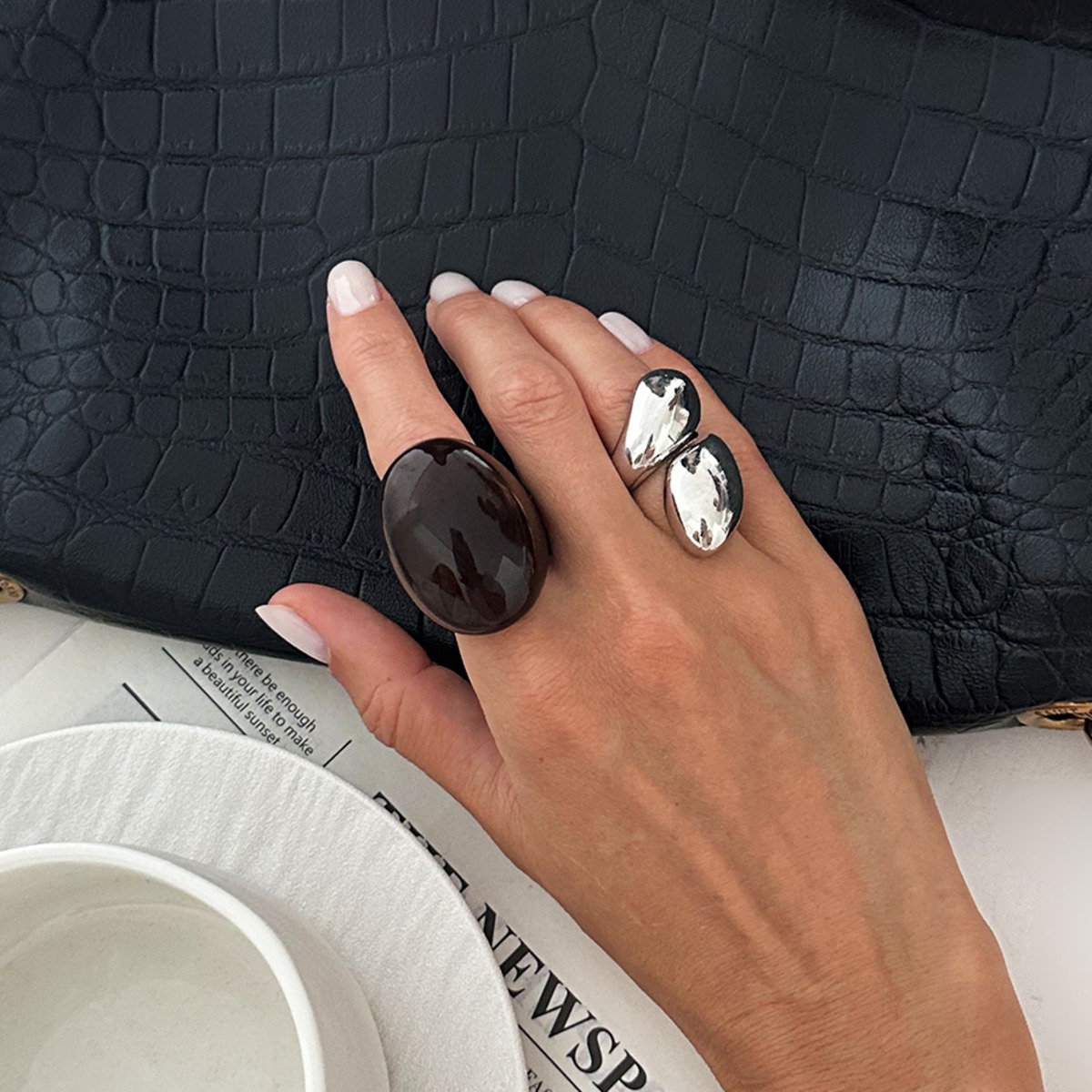 KunJoe 2 قطعة/المجموعة خمر الم - مراجعة Vintage Punk Knuckle Rings Set وسعره