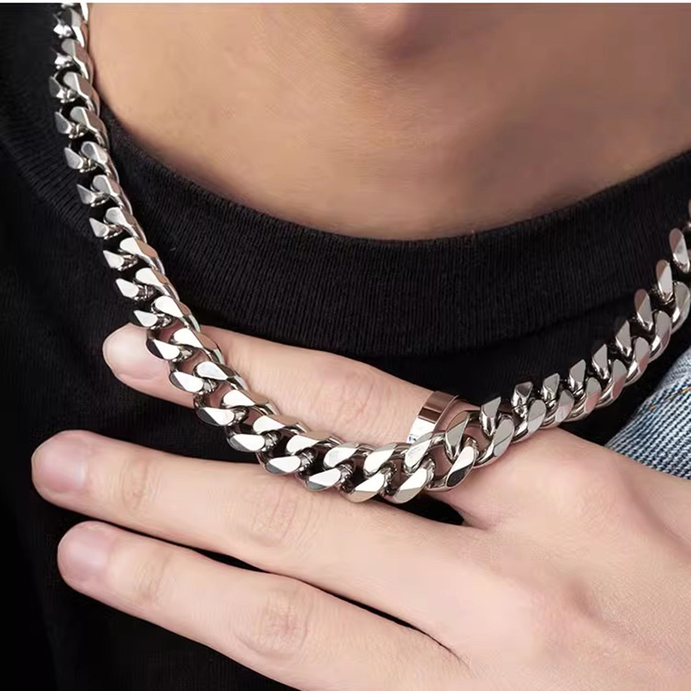 3/5/7 مللي متر الفولاذ المقاوم - مراجعة Cuban Link Chain 12Mm وسعره