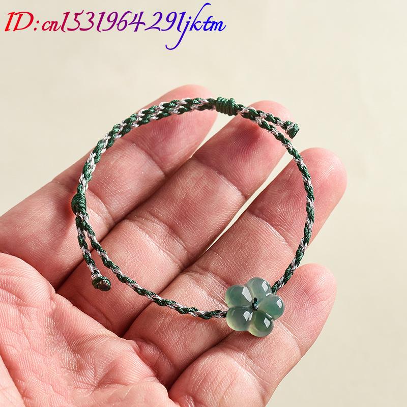 سوار زهرة اليشم البورمي الطبيع - مراجعة Bracelets وسعره