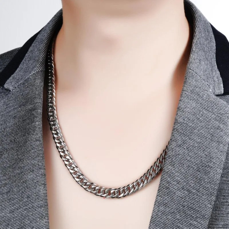 سلسلة كوبان من الفضة الإسترلين - مراجعة Cuban Link Chain 12Mm وسعره