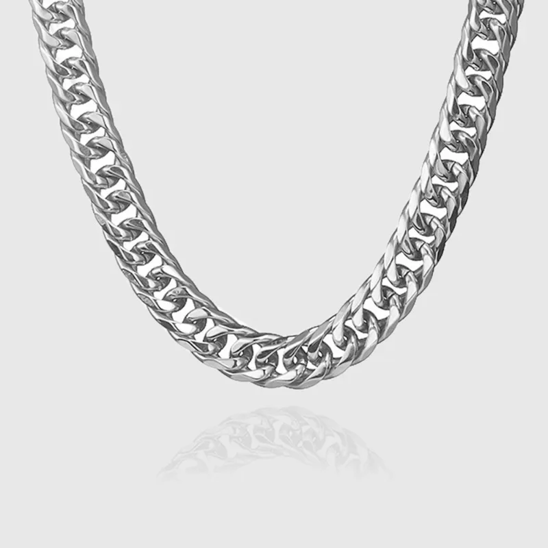سلسلة كوبان من الفضة الإسترلين - مراجعة Cuban Link Chain 12Mm وسعره