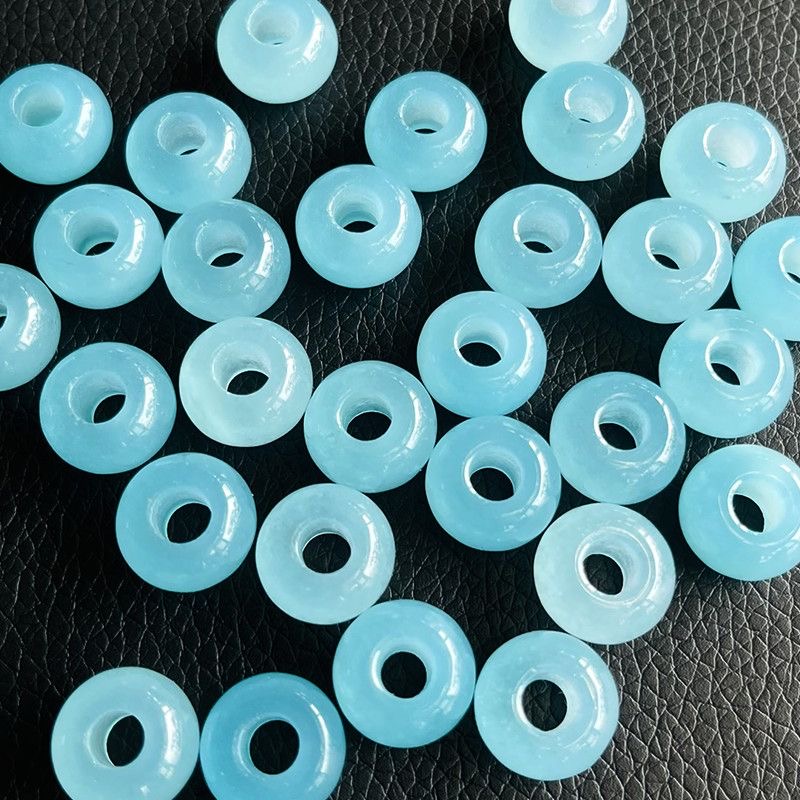 10 قطع من الخرز الطبيعي الأزرق - مراجعة Earrings وسعره
