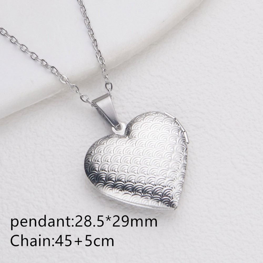 قلادة تصنعها بنفسك مع صورة وقل - مراجعة Heart Locket Necklace Photo وسعره