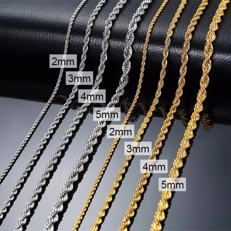 سلسلة طويلة من الفولاذ المقاوم - مراجعة Cuban Link Chain 12Mm وسعره